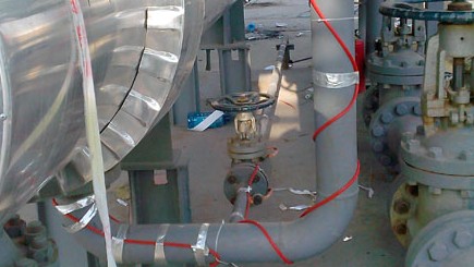 自控溫伴熱帶廠(chǎng)家提供內(nèi)蒙古燃?xì)夤芫€(xiàn)保溫較佳方案(圖1)