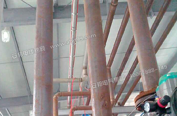 巴德士漆生產工藝中管道電伴熱保溫(圖2)